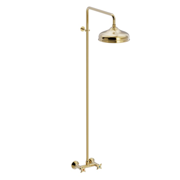 Toni Krydsgreb brusesæt, messing