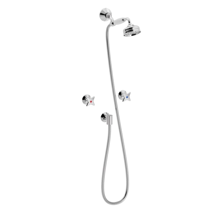 Toni Krydsgreb brusesæt, krom