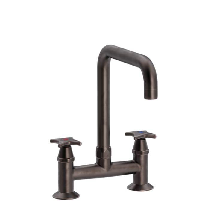 Toni Krydsgreb køkkenarmatur, bruneret messing