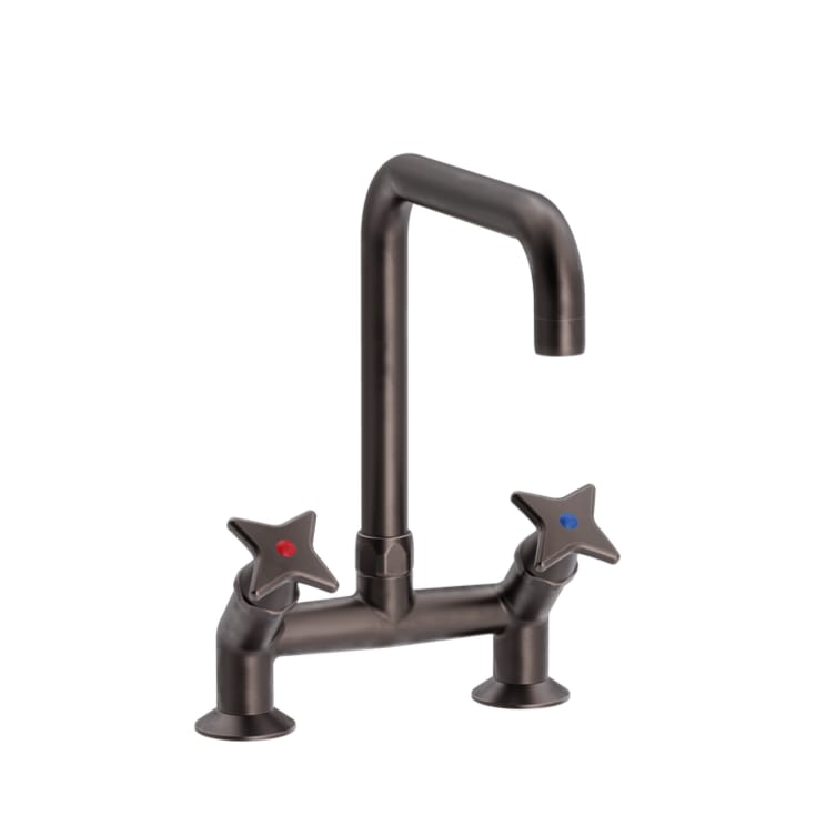 Toni Krydsgreb køkkenarmatur, bruneret messing