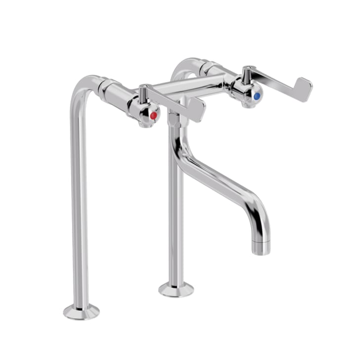 SP albue kjøkkenarmatur på pidestall med S200 mm svingtut