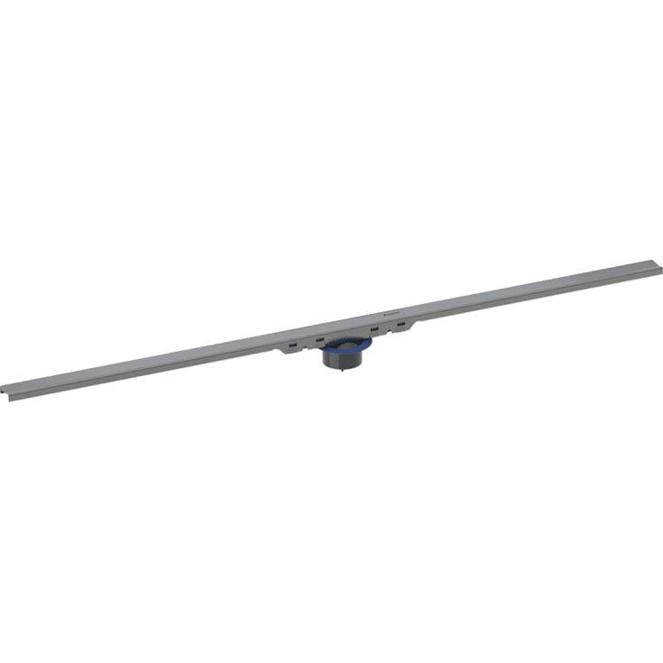 Geberit CleanLine50 avløpsarmatur, 300-1100 mm, fri plassering, sort krom