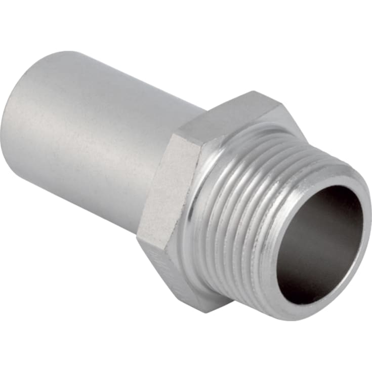 5 stk Geberit Mapress Therm overgangsnippel, 18 mm x 1/2"
