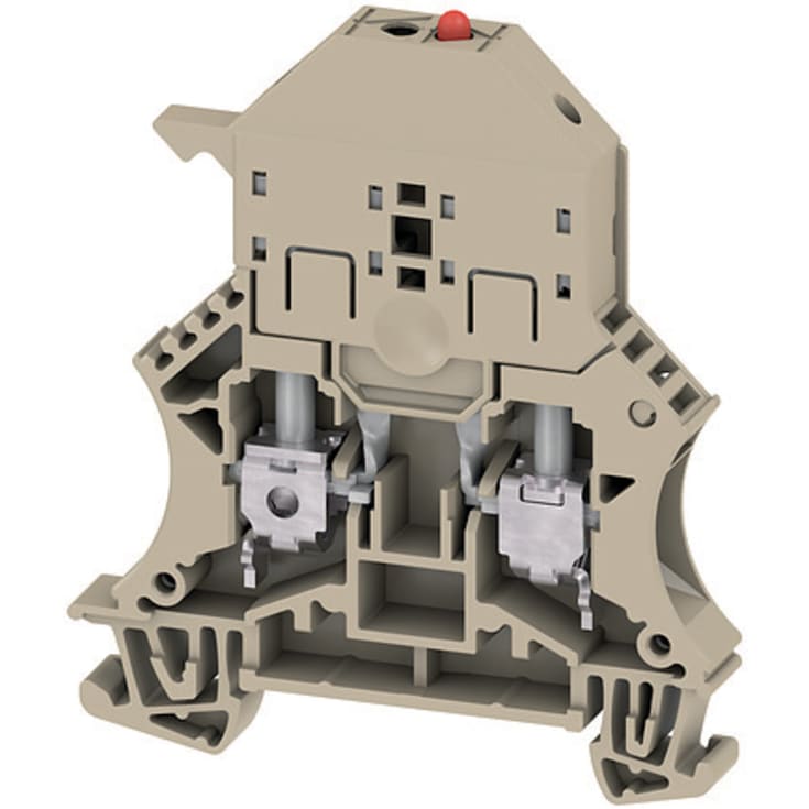 Sikringsklemme WSI 6/LD 250V AC Beige 6,3A Skrue/Skrue