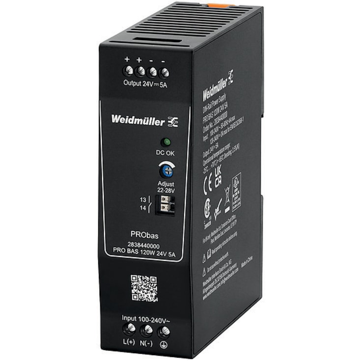 Strømforsyning Pro Bas 120W 24VDC 5A