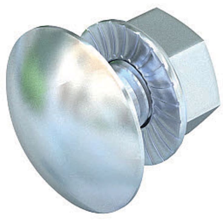 100 stk Bræddebolt med kombimøtrik M6x12, FRSB 6x12 F