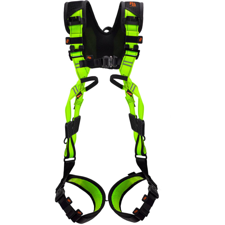 Fall Safe FS242 Lite sele, Hi-viz gul, 2XL