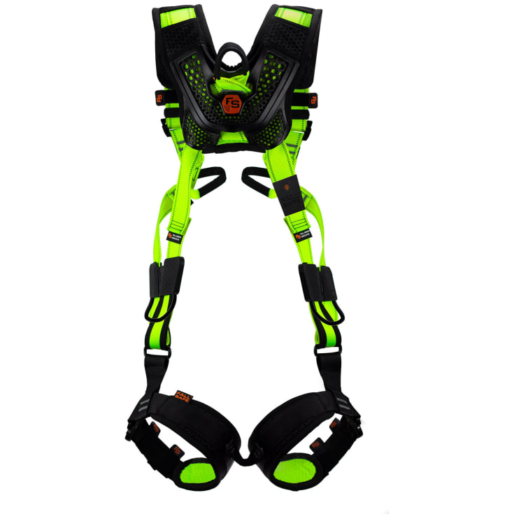 Fall Safe FS242 Lite sele, Hi-viz gul, 2XL