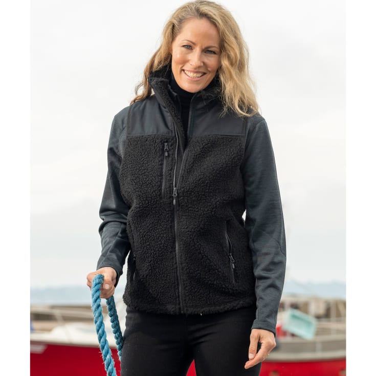 Matterhorn Norgay fiberpelsvest, Sort, XL