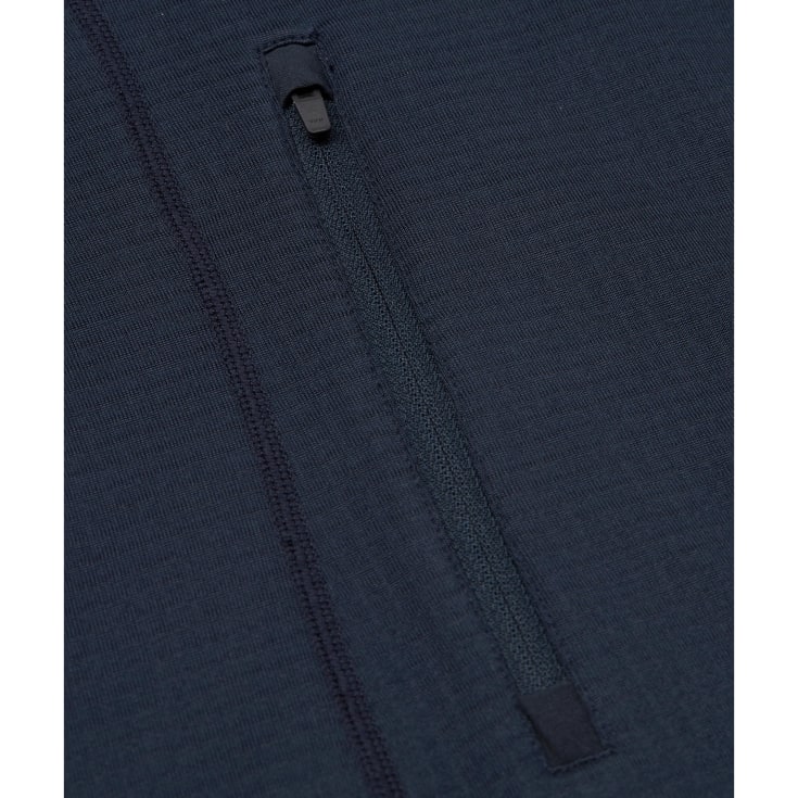 ID Stretch Komfort dame fleecetrøje, Navy, XL