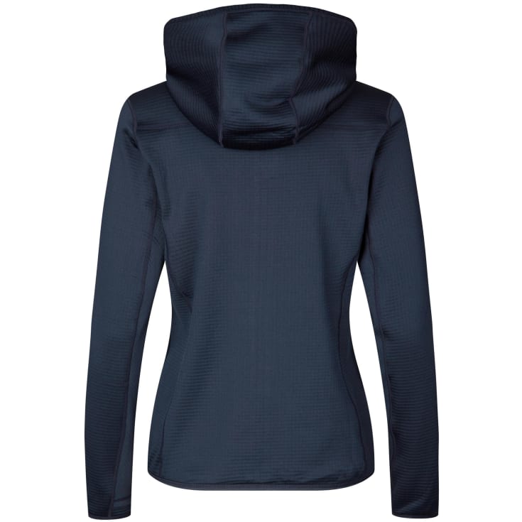 ID Stretch Komfort dame fleecetrøje, Navy, XL