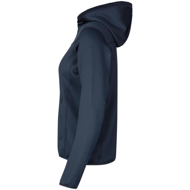 ID Stretch Komfort dame fleecetrøje, Navy, XL