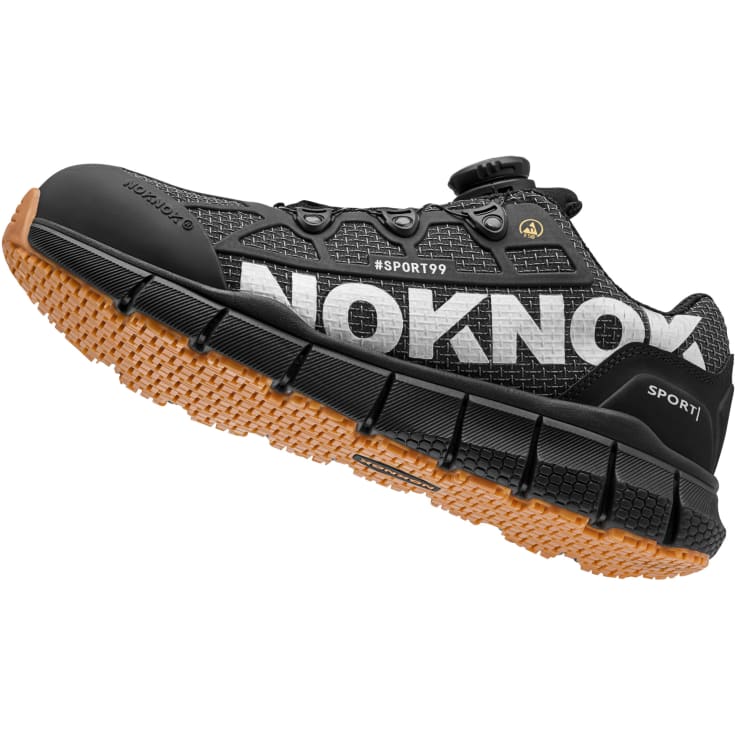 NokNok Sport99 sikkerhedssko, S1P, sort, str. 41