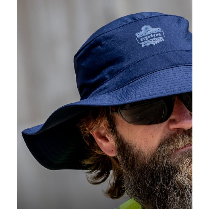 Ergodyne Chill-Its 8939 kølende bøllehat, Navy, ONESIZE