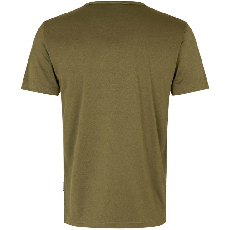 GEYSER Essential interlock T-shirt, Olivengrøn, 2XL