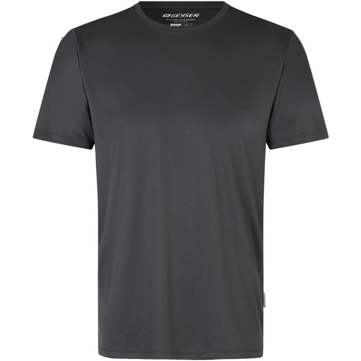 GEYSER Essential interlock T-shirt, Koksgrå, 2XL
