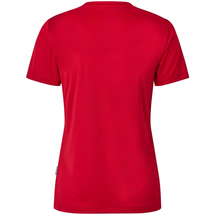 GEYSER Essential interlock dame T-shirt, Rød, M
