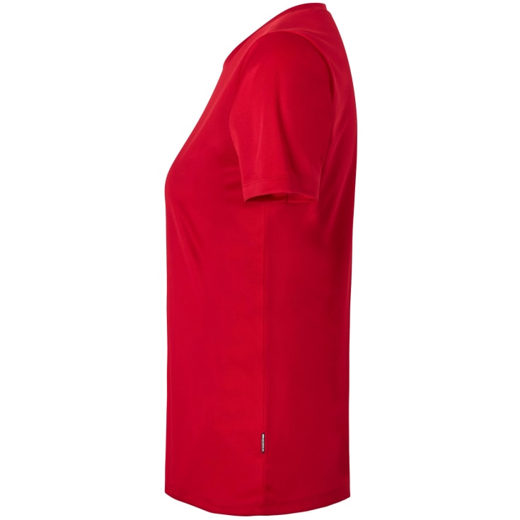 GEYSER Essential interlock dame T-shirt, Rød, M