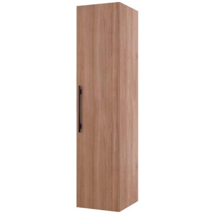 Linn Bad Ingrid Høyskap, innredning 1, 40x45,3x174 cm, vendbar, eik