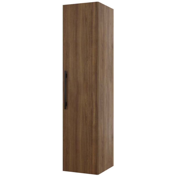 Linn Bad Ingrid Høyskap, innredning 1, 40x45,3x174 cm, vendbar, mørk eik