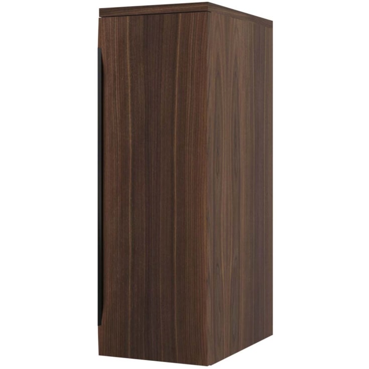 Linn Bad Mari Smal Sideskap, 1 dør, 30x35x87,8 cm, vendbar, valnøtt
