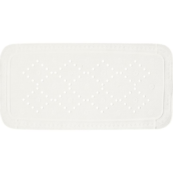 Spirella skridsikker måtte, 91x36 cm, hvid