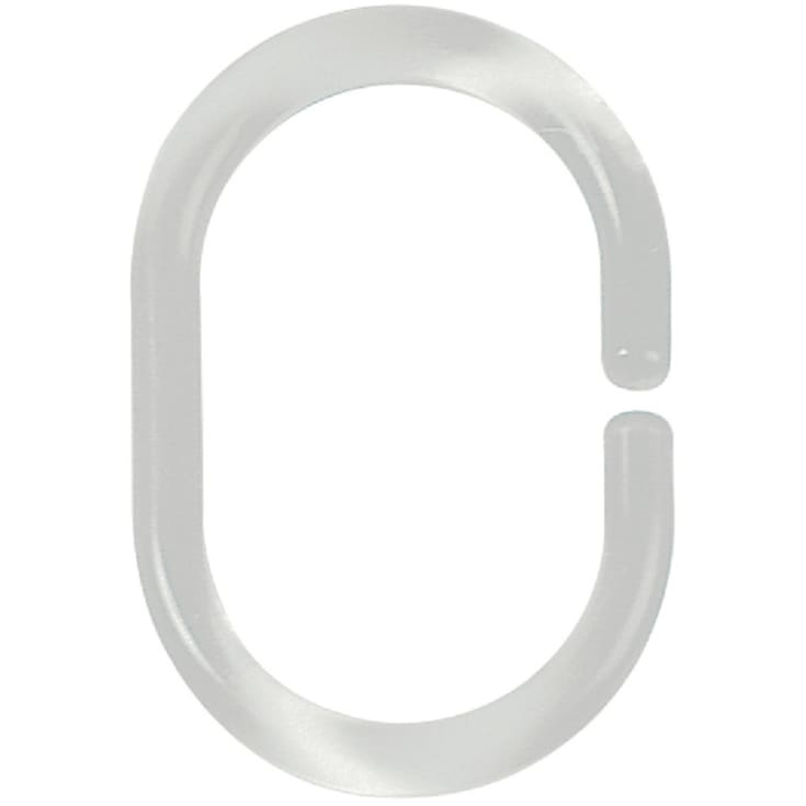 Spirella C-Minor badeforhængsringe, 12 stk., klar