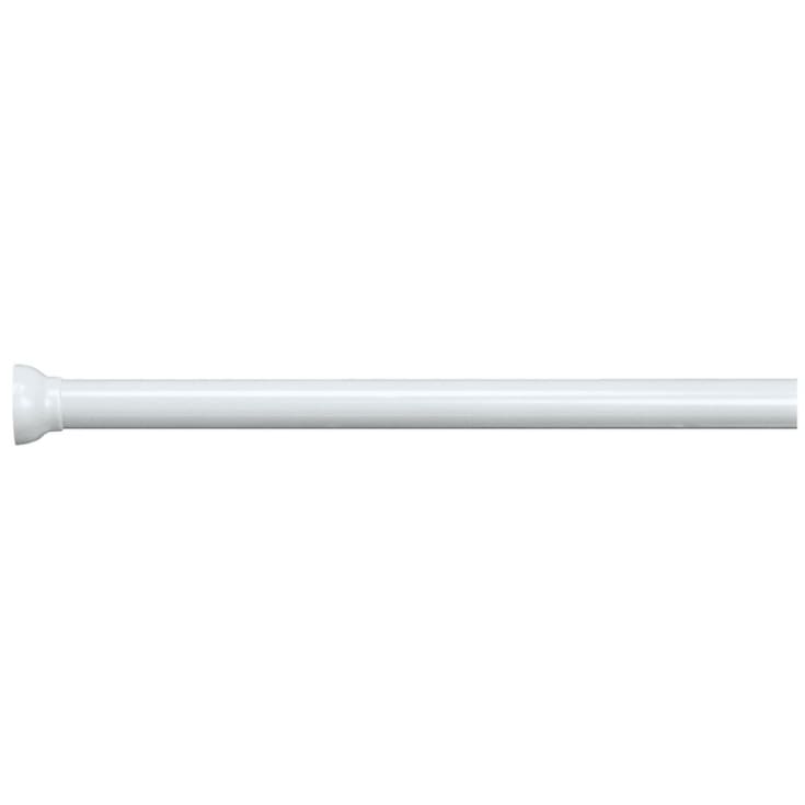 Spirella Magic dusjforhengstang, 125-220 cm, hvit