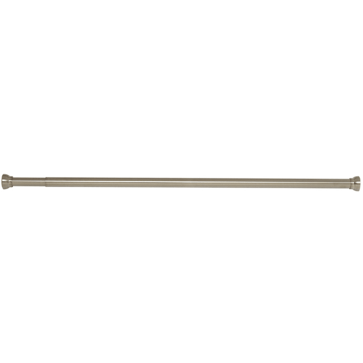 Spirella Kreta bruseforhængsstang, 75-125 cm, børstet aluminium