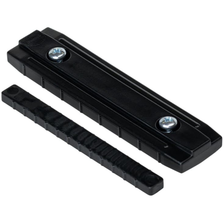 Leijma beslag til Stabil badeforhængsstang, sort