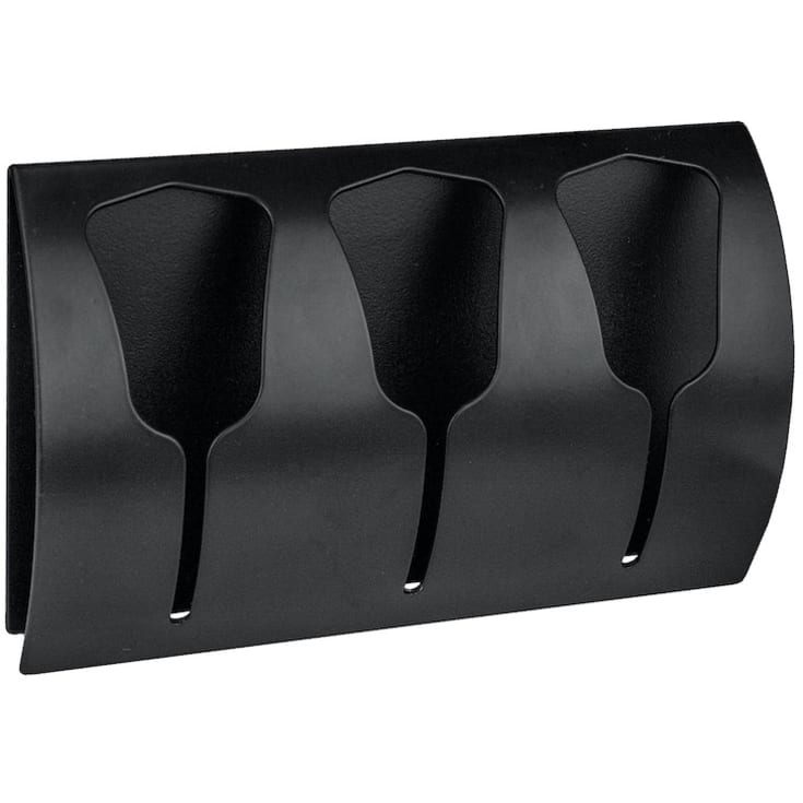 Kleine Wolke Tulip håndklædekrog, sort