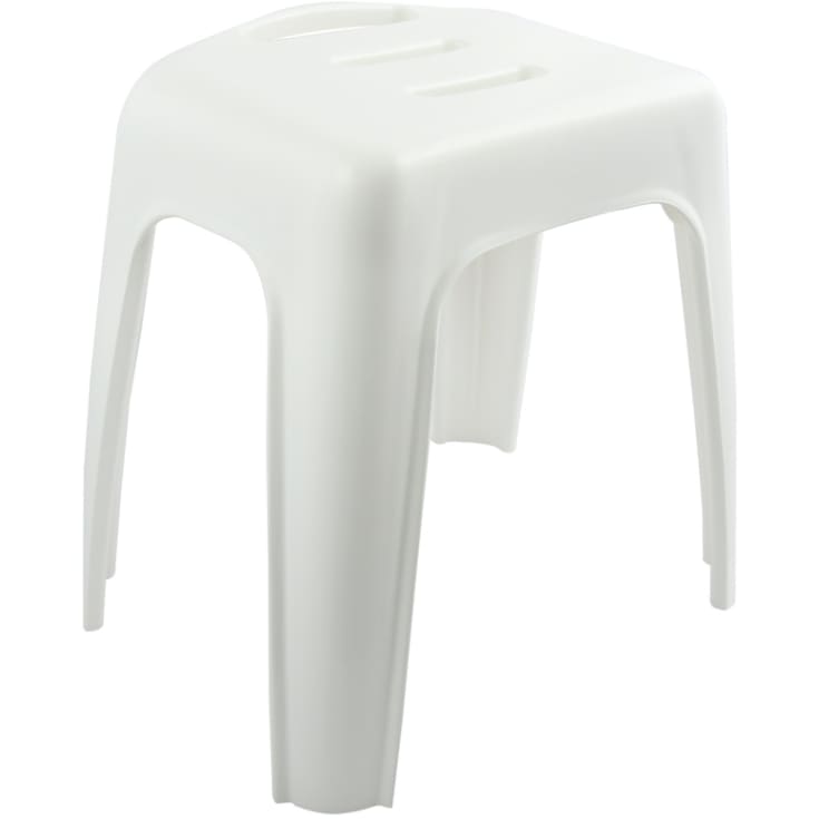 Spirella Vivawell skammel, hvid