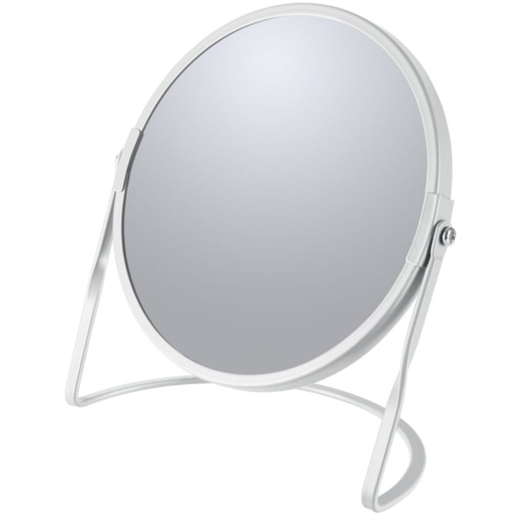 Spirella Akira makeup spejl, mat hvid