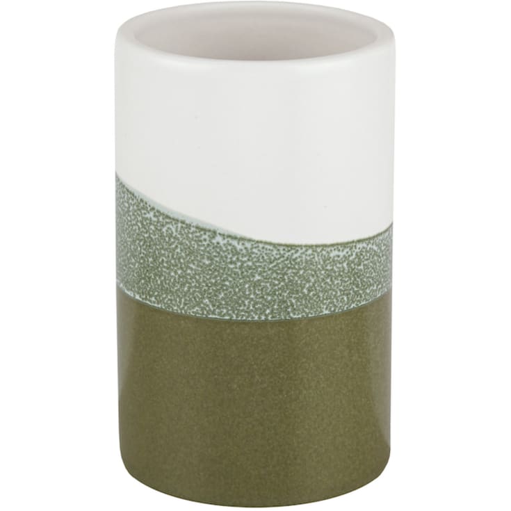 Kleine Wolke Moss tannkrus, grønn/hvit