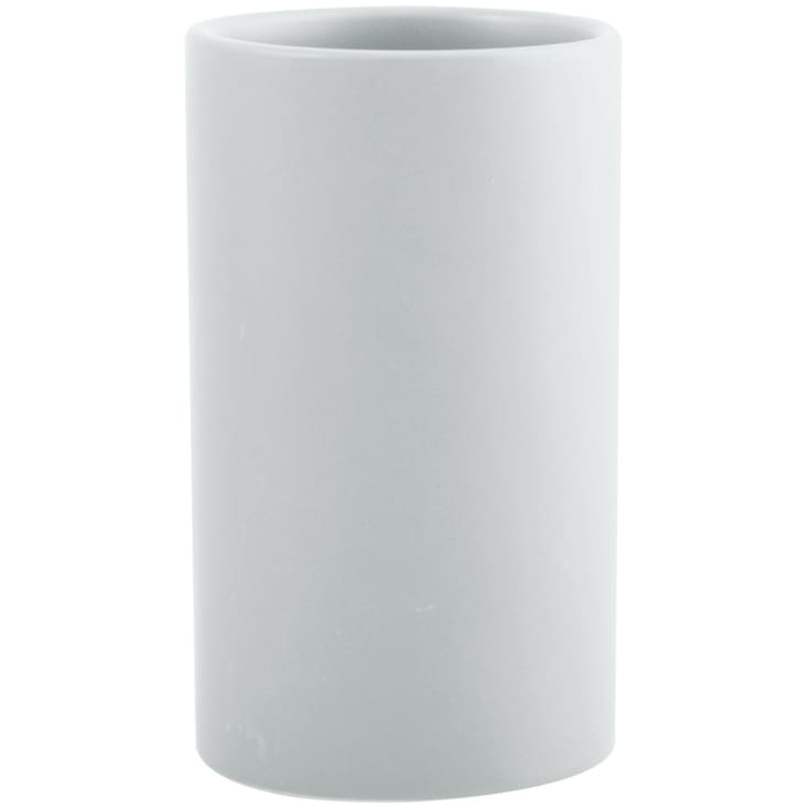 Spirella Tube tannbørsteholder, matt hvit