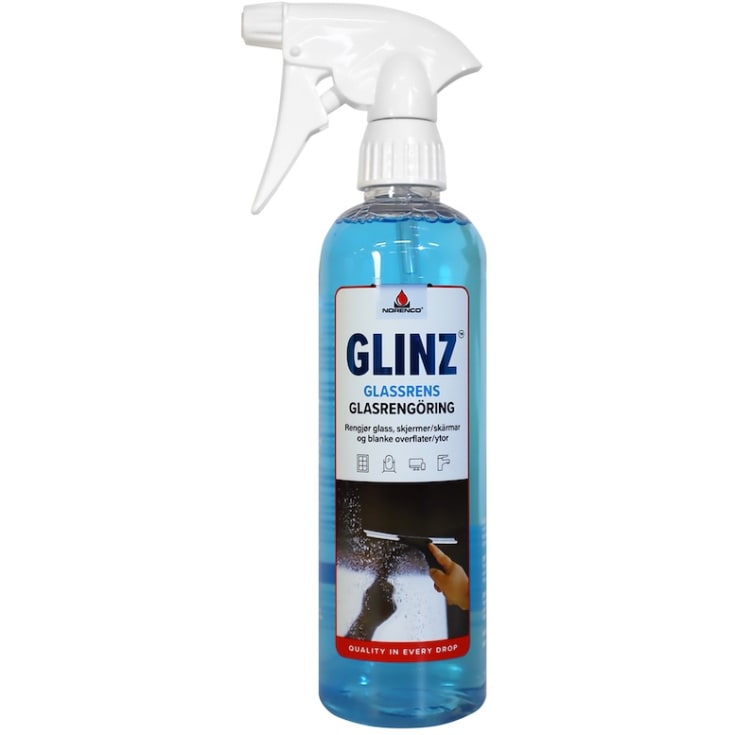 15 stk Norenco glassrens glinz 500 ml