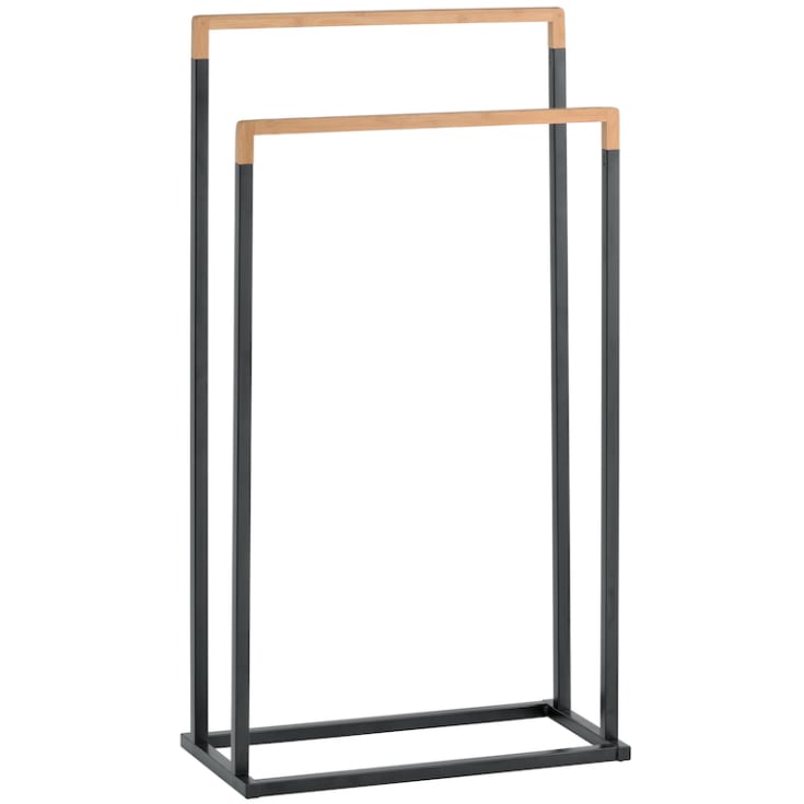 Spirella håndklædestang, sort