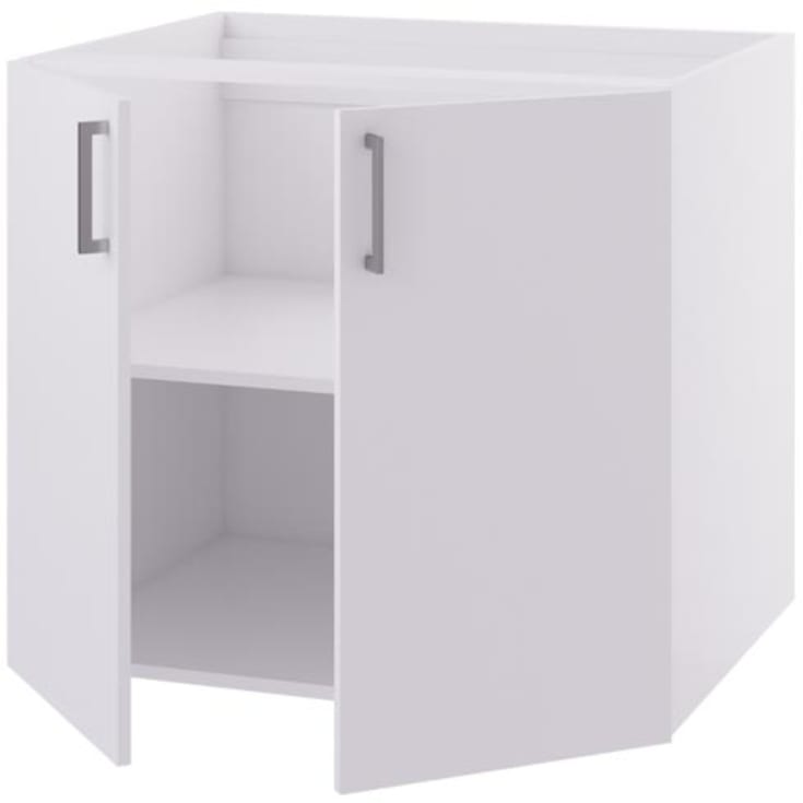 Linn Bad underskap, 80x60 cm, matt hvit