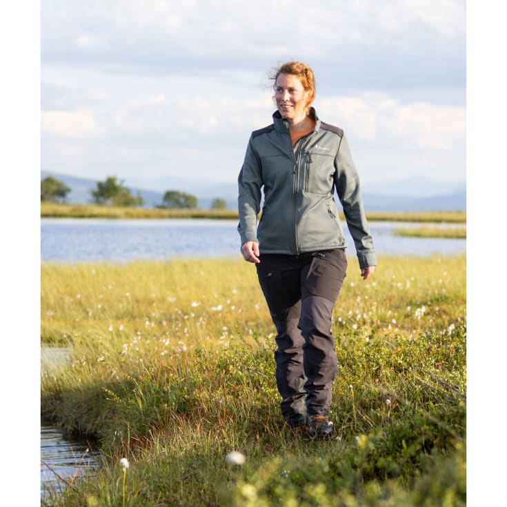 Pinewood Abisko Adventure dame jagtbukser, Sort, 36