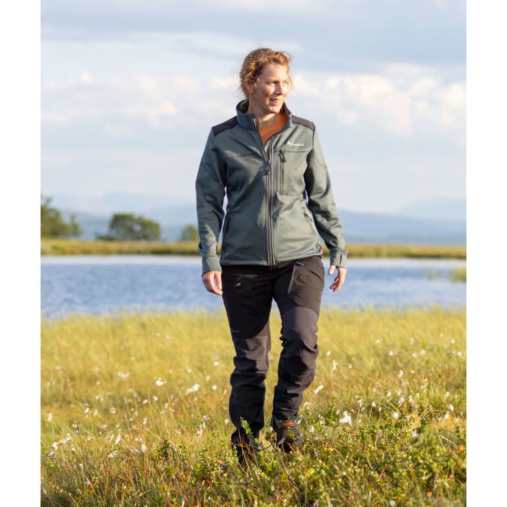 Pinewood Abisko Adventure dame jagtbukser, Sort, 36