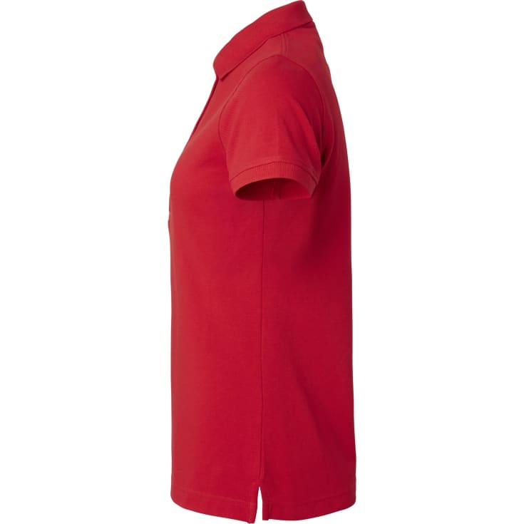 Top Swede dame polo T-shirt 188, Rød, 2XL