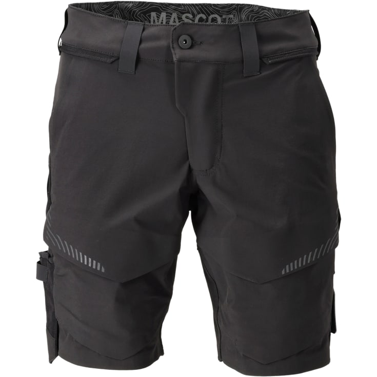 Mascot Customized arbeidsshorts med stretch, sort, str. 29C46