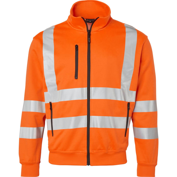 Top Swede cardigan 170, Hi-vis Orange, 2XL