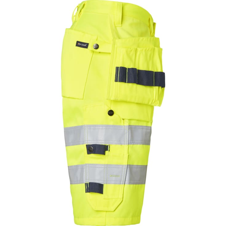 Top Swede håndværkershorts 195, Hi-Vis Gul, C50
