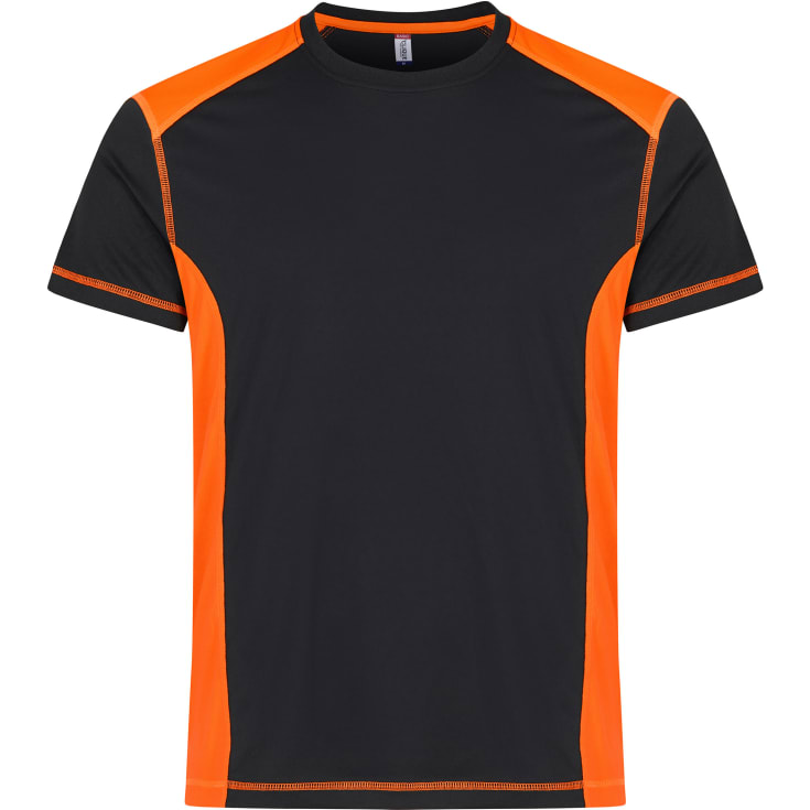 Clique Amibtion-T T-shirt, Visibility Orange, M