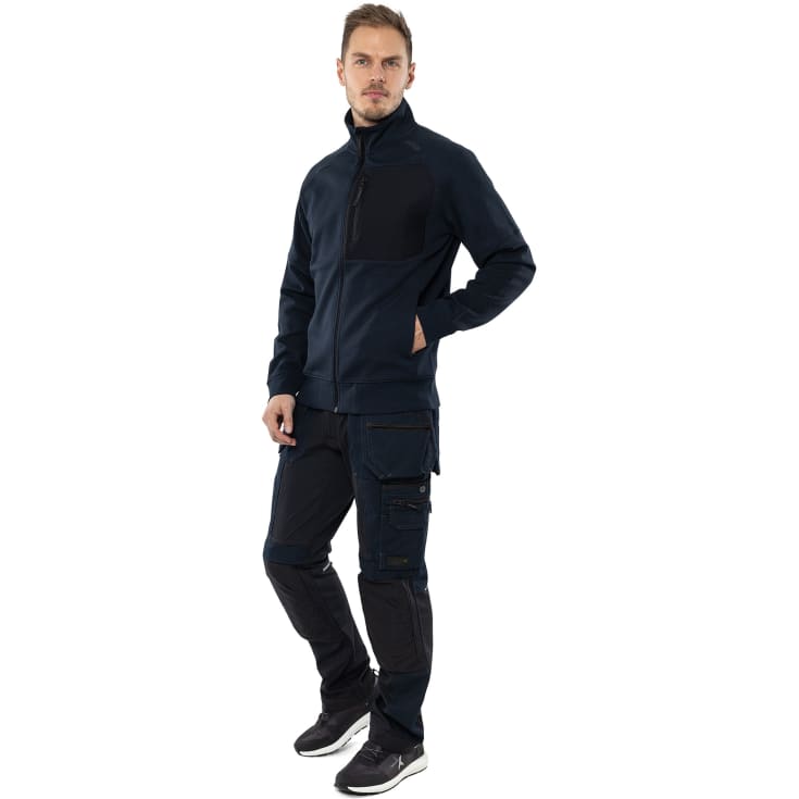 Fristads sweatjakke 7830 GKI, Mørk Marine, XL