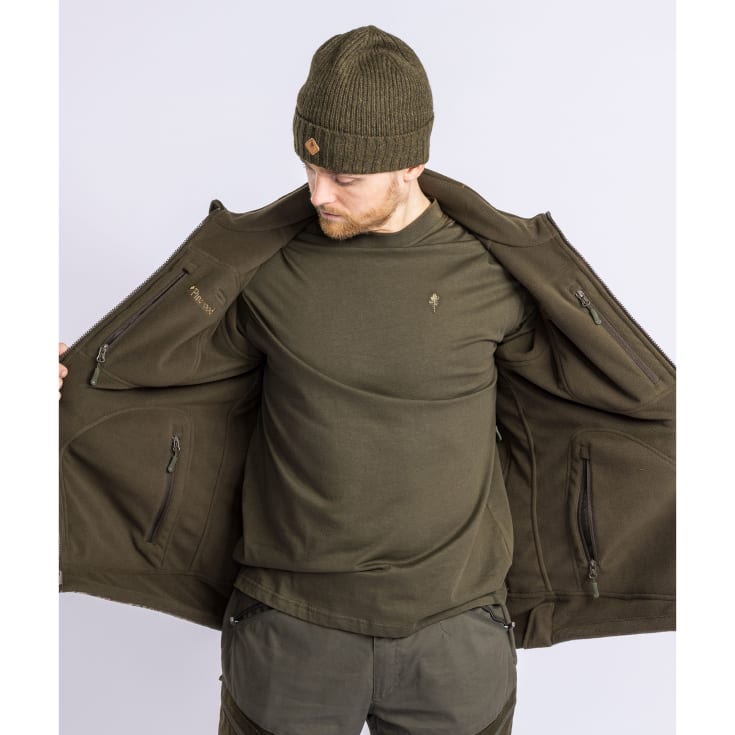 Pinewood Furudal Reversible Camou fleecejakke, Hunting Brown/Strata, L