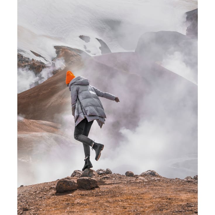 Blundstone 587 støvler, Rustic Black, 40-AUS 6½