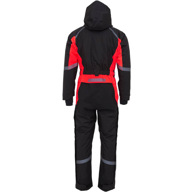 Elka Working Xtreme termodress dame, sort/rød, str. M
