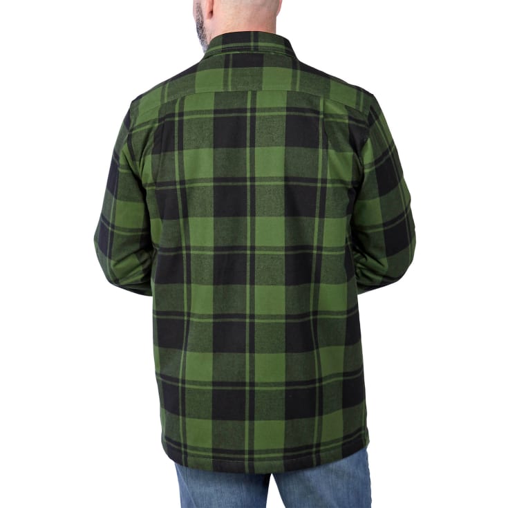 Carhartt Heavyweight flanellskjorta fodrad, grön, st M